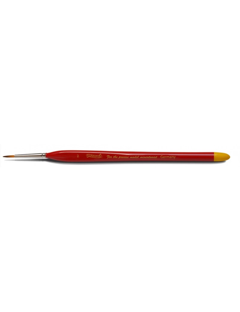 FXF - Size 2 Fine Red Sable Brush - 02