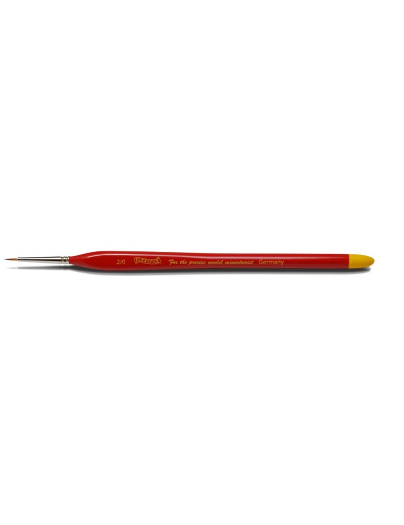 FXF - Size 2/0 Ultra Fine Red Sable Brush - 20
