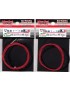Adlers Nest - Super Ultrafine 0.4mm Lead Wire 0.65mm, 2m Long, Black & Red Color - ANE233