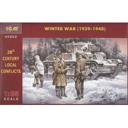 ICM - Russian T-28 winter war (1939-1940) with 3 Figures - 35052
