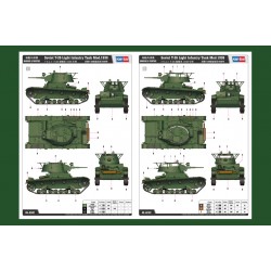 HobbyBoss - Soviet T-26 Light Infantry Tank Mod.1938 - 82497