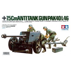 Tamiya - 1/35 7.5cm Anti-Tank Gun (PaK 40/L46) - MM147