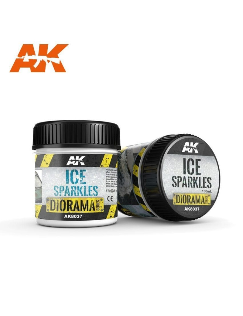 AK - Diorama Series:  Ice Sparkles Acrylic 100ml Bottle - 8037