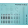 ANYZ - Universal Labels and Stencils 1/32 and 1/35 Part 2 (black) - AN004