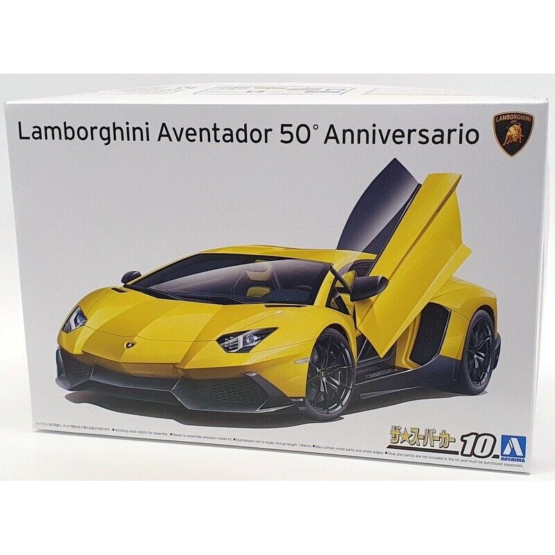 Aoshima - 1/24 Lamborghini Aventador 50th Anniversary (10) - 59821