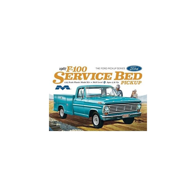 Moebius - 1/25 1967 Ford F100 Service Cab - 1239