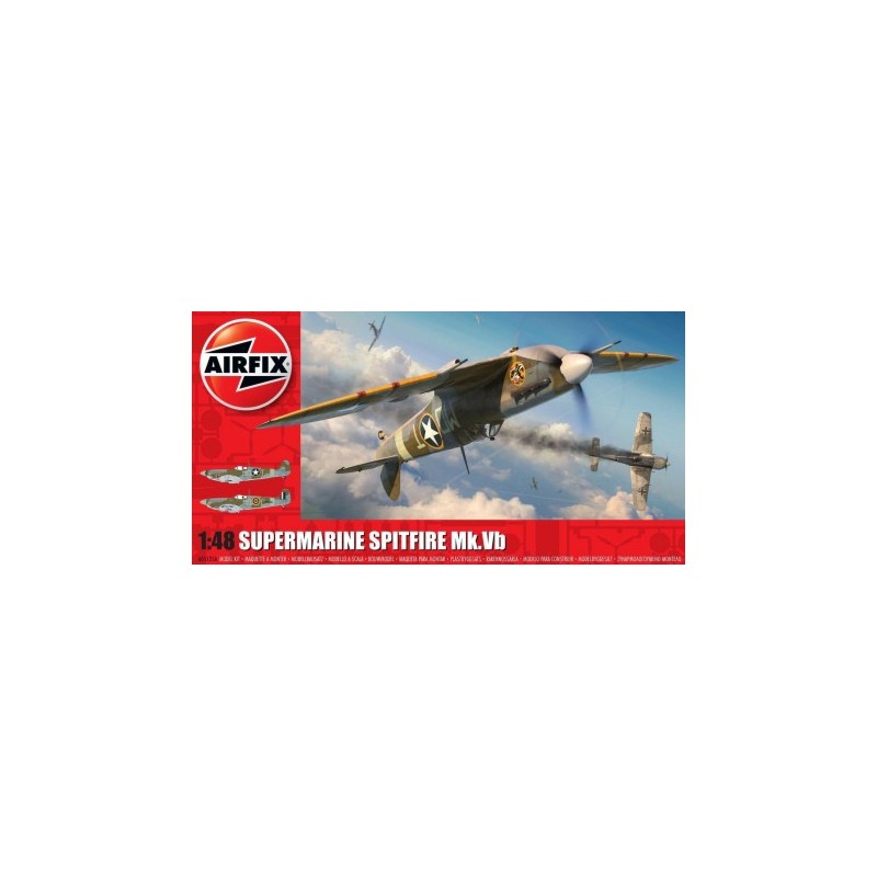 Airfix - 1/48 Supermarine Spitfire Mk VB Aircraft - 5125