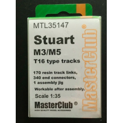 Masterclub - 1/35 Stuart M3/M5 T16 type tracks - MTL35147