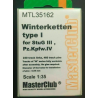 Masterclub - 1/35 Winterketten type I StuG III, Pz.Kpfw.IV - MTL35162