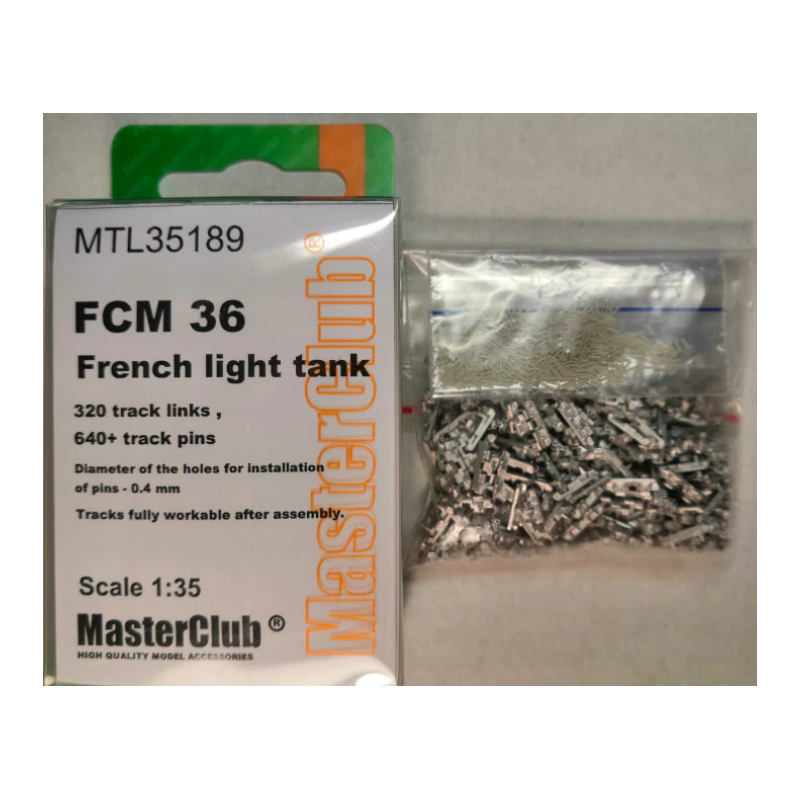 Masterclub - 1/35 French light tank FCM 36 - MTL35189