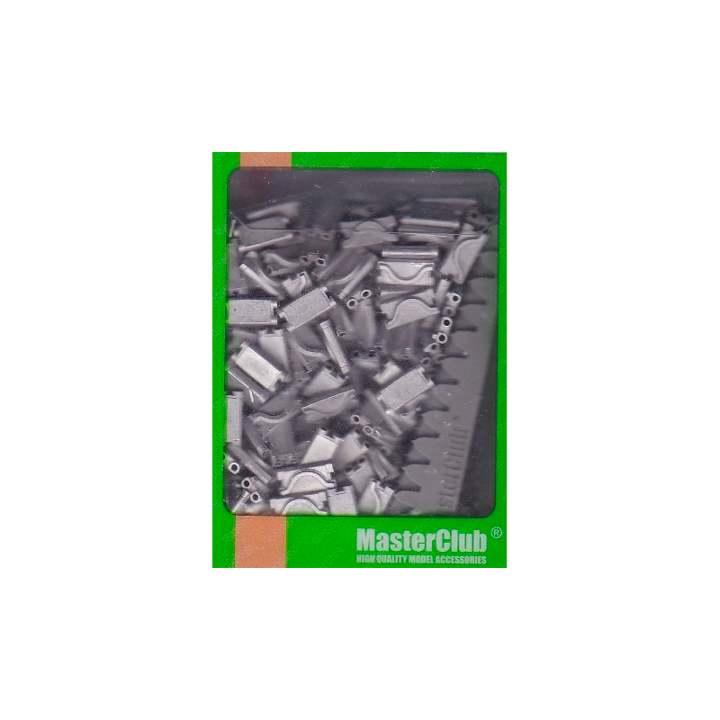 Masterclub - 1/35 Pads 'cuff design' T54E2 type for M4  Sherman, only pads 180 pcs - MTL35306