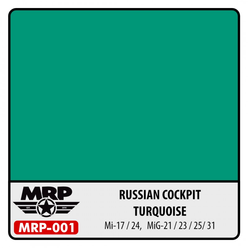 MRP - Russian Turquoise Green - Cockpit Color - 001