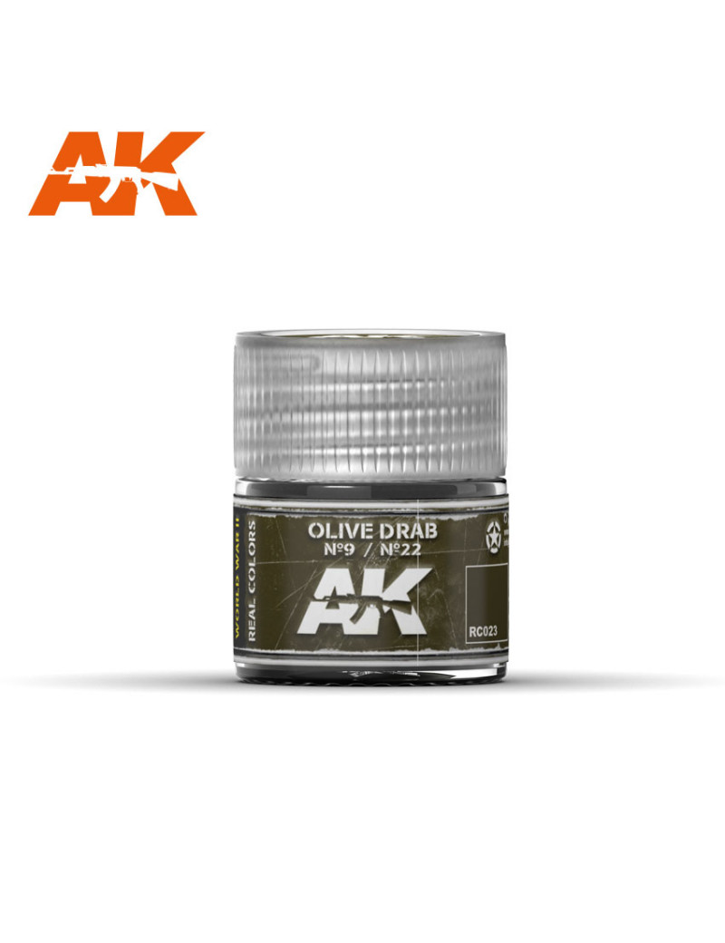 AK - Real Color Olive Drab Nº9 / Nº22 - RC023
