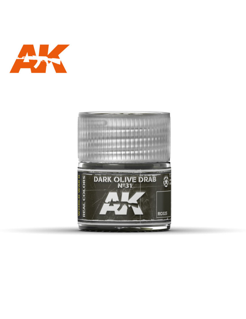 AK - Real Color Dark Olive Drab Nº31 - RC025