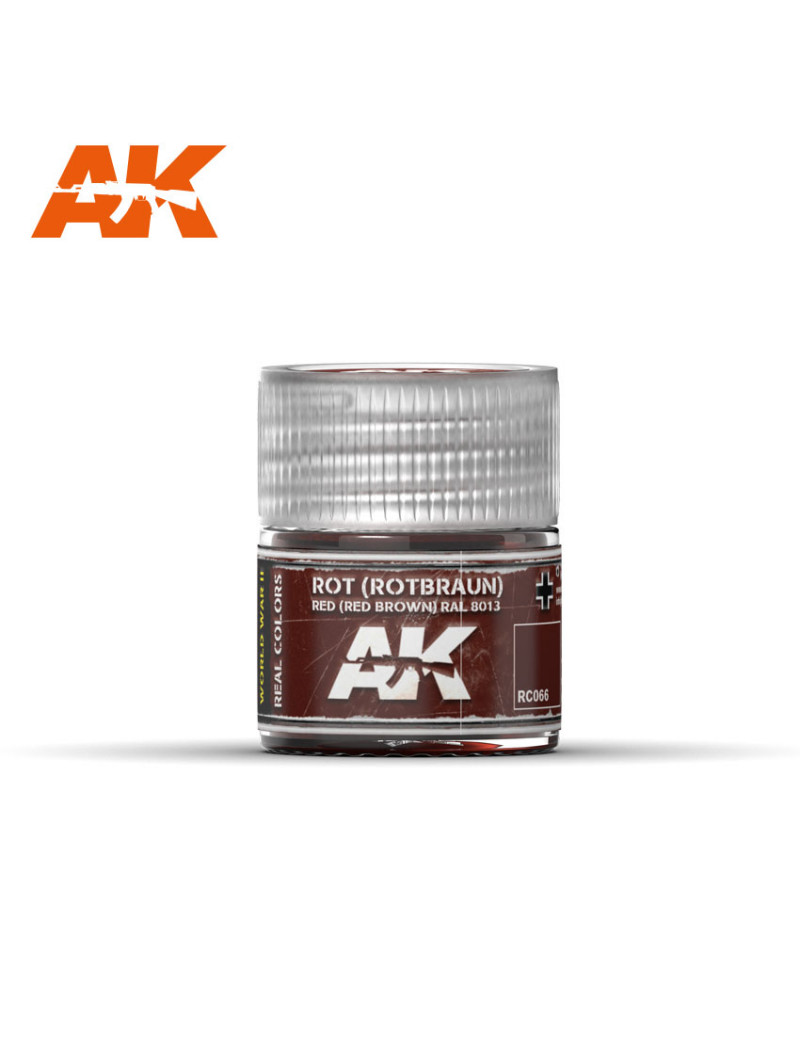 AK - Real Color Rot (Rotbraun) - Red (Red Brown) RAL 8013 - RC066