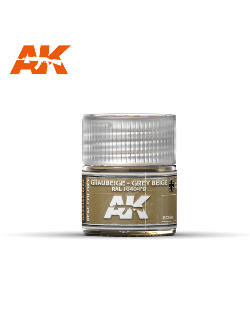 AK - Real Color  Graubeige - Grey Beige RAL 1040-F9 - RC089