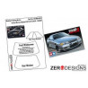 Zero Designs - 1:24 Nissan Skyline R32 GT-R Window Painting Masks (Tamiya) - WM-001