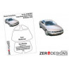 Zero Designs - 1:24 Nissan Skyline GTS 25T Window Painting Masks (Tamiya) - WM-007
