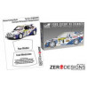 Zero Designs - 1:24 Ford Escort RS Cosworth Window Painting Masks (Tamiya/Domino) - WM-019