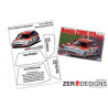 Zero Designs - 1:24 Honda Civic EF9 Pre Cut Window Painting Masks (Beemax) - WM-029