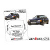 Zero Designs - 1:24 Mercedes Benz AMG 500SL Pre Cut Window Painting Masks (Tamiya) - WM-032