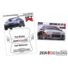 Zero Designs - 1:24 Nissan Skyline R32 GT-R Pre Cut Window Painting Masks (Fujimi) - WM-035