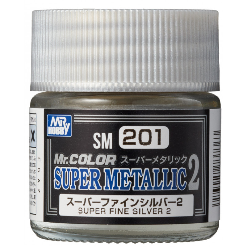 GNZ - Mr. Color Super Metallic 2 Super Fine Silver - SM201