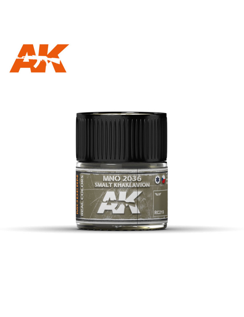 AK Real Color Air - MNO 2036 Smalt Khaki Avion 10ml - RC219
