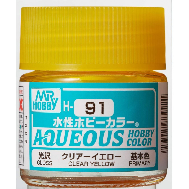 GNZ - Aqueous Gloss Clear Yellow 10ml - H91