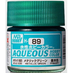 GNZ - Aqueous Metallic Green 10ml - H89