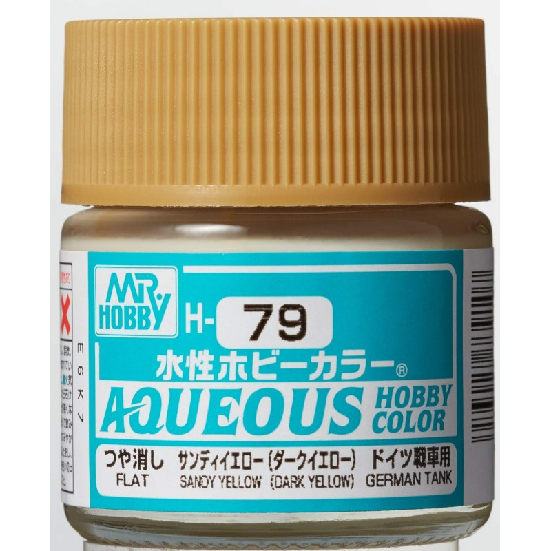 GNZ - Aqueous Semi-Gloss Sandy Yellow (Dark Yellow)  10ml - H79