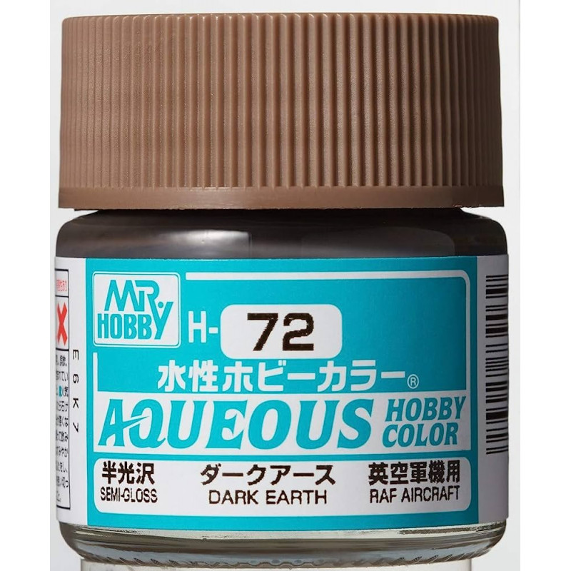 GNZ - Aqueous Semi-Gloss Dark Earth 10ml - H72