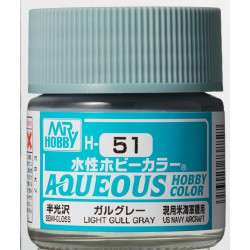 GNZ - Aqueous Gloss Light Gull Gray 10ml - H51