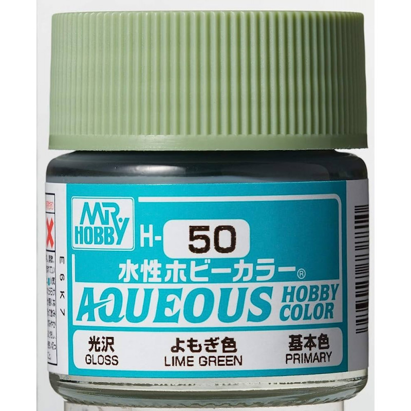 GNZ - Aqueous Gloss Lime Green 10ml - H50