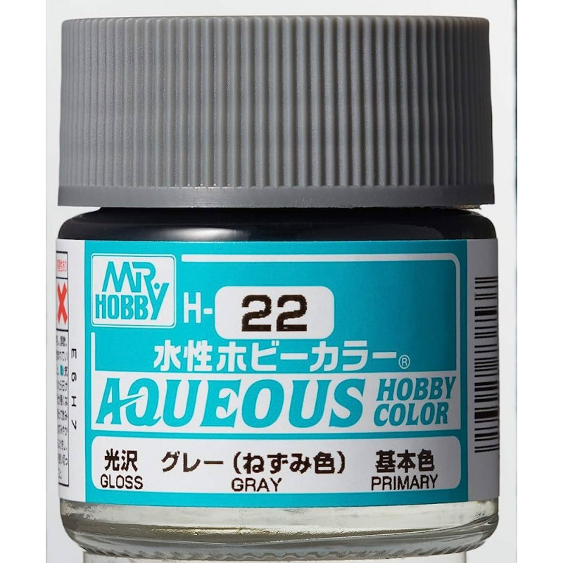 GNZ - Aqueous Gloss Gray 10ml - H22
