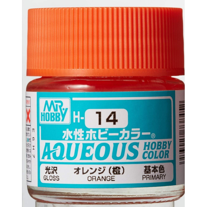 GNZ - Aqueous Gloss Orange 10ml - H14