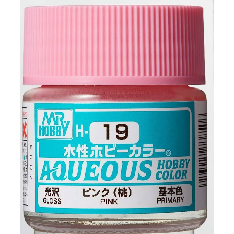GNZ - Aqueous Gloss Pink 10ml - H19