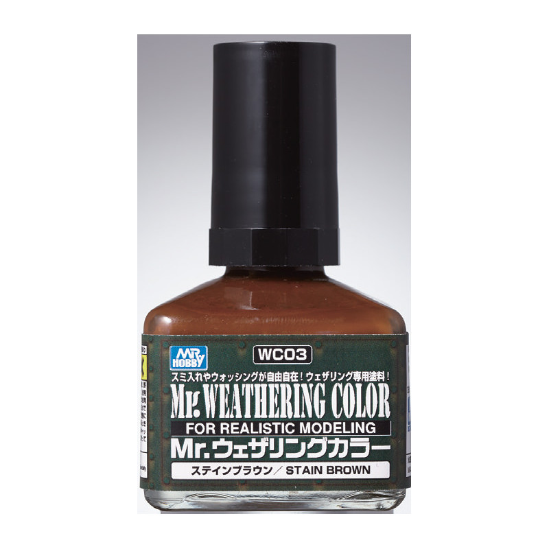 GNZ - Mr. Weathering Color Stain Brown - WC03